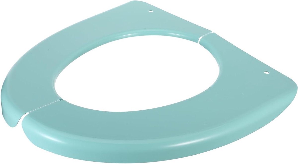 Opvouwbaar Toiletkussen - Draagbare Toiletzitting - Hygiënisch Reizen - Wasbaar en Sneldrogend - 39 x 38.5 cm - Groen