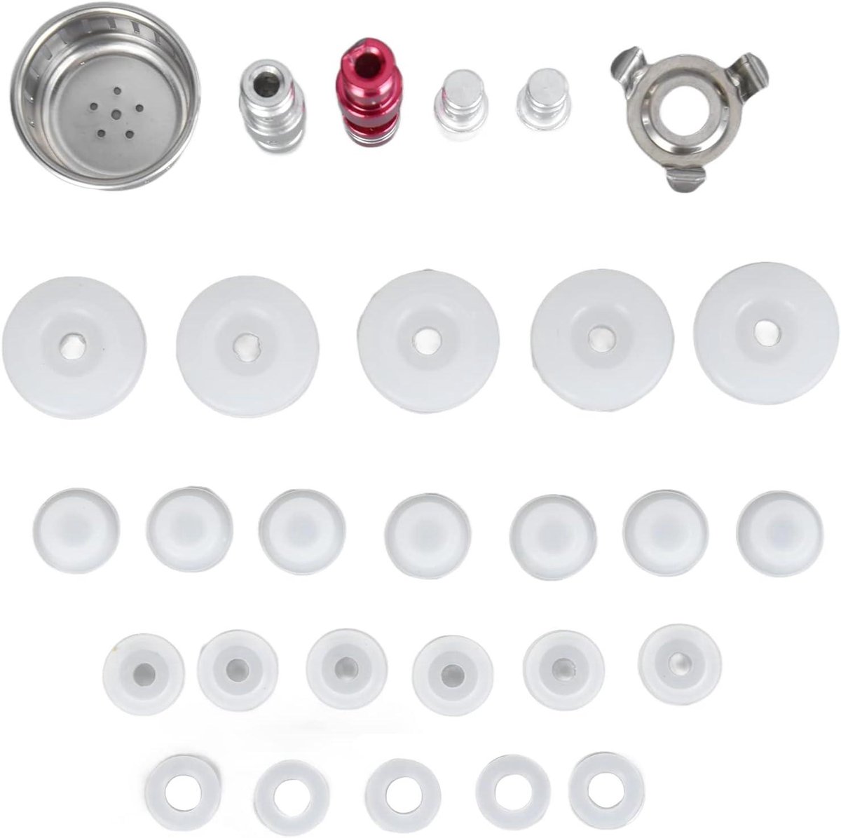 Snelkookpan Onderdelen - Reparatieset Klep - Keukenapparaat Reparatie - Hoogwaardige Siliconen - 10 x 6 x 3 cm - Niet gespecificeerd