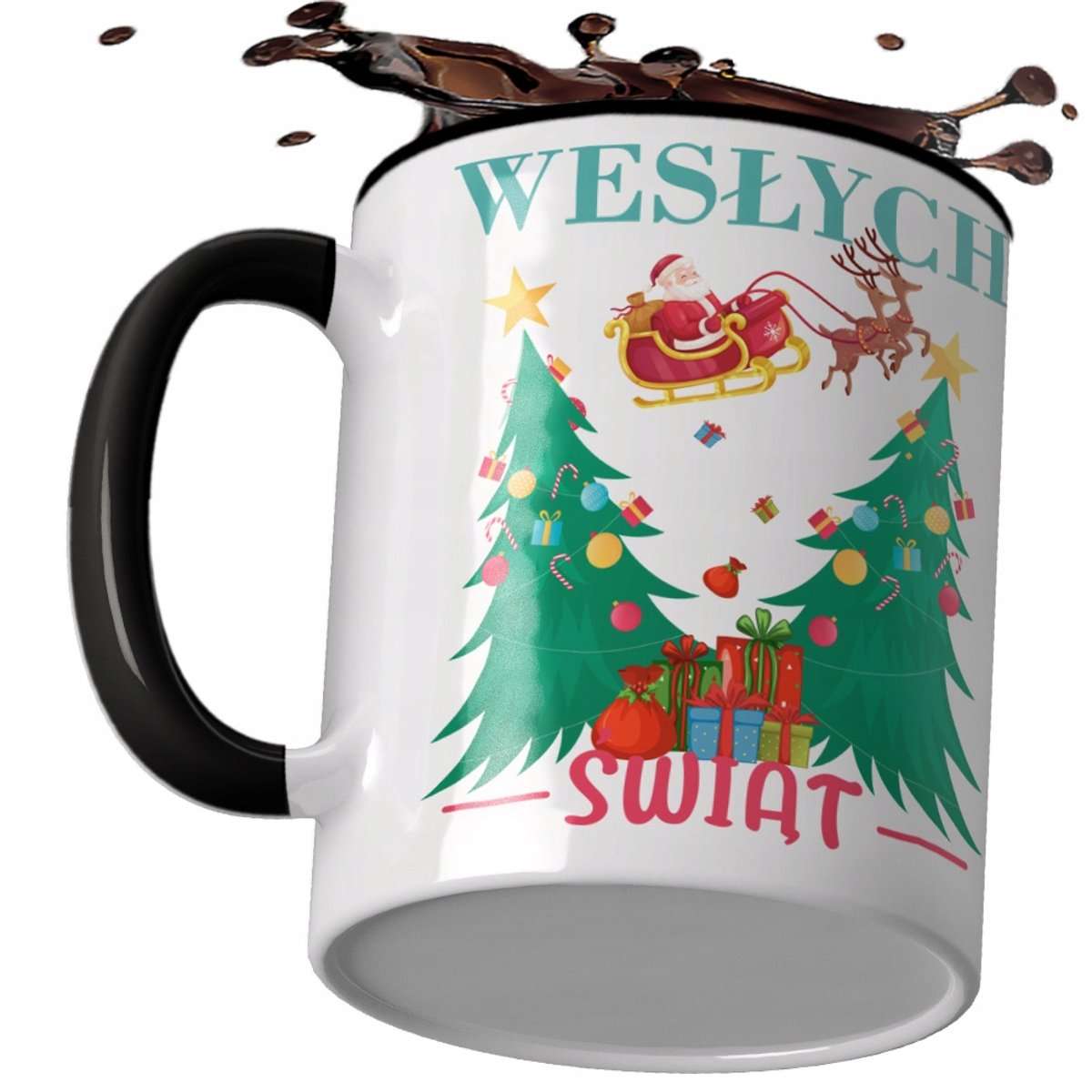 Keramische Mok - Feestelijk Kerstcadeau, 330ml