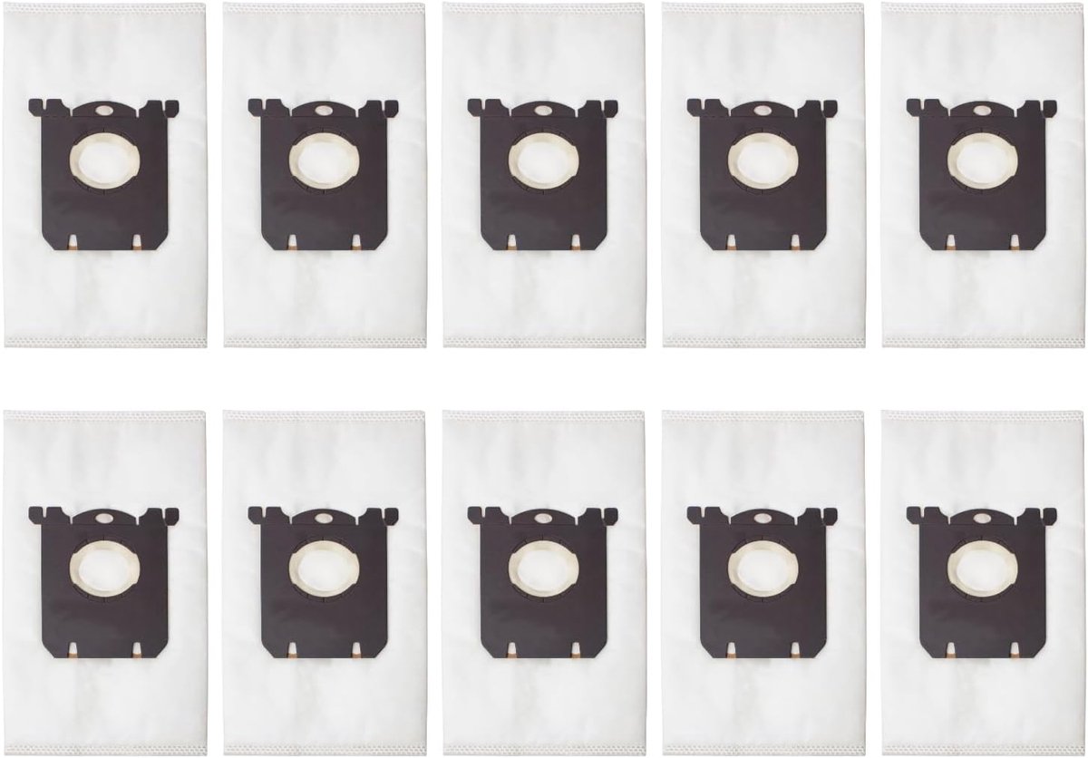 Geschikt voor Ecovacs robotic vacuum cleaner dust bags, Geschikt voor T50/X8 Pro/X9/T80 automatic dust collection consumables, containing 10 dust bags.