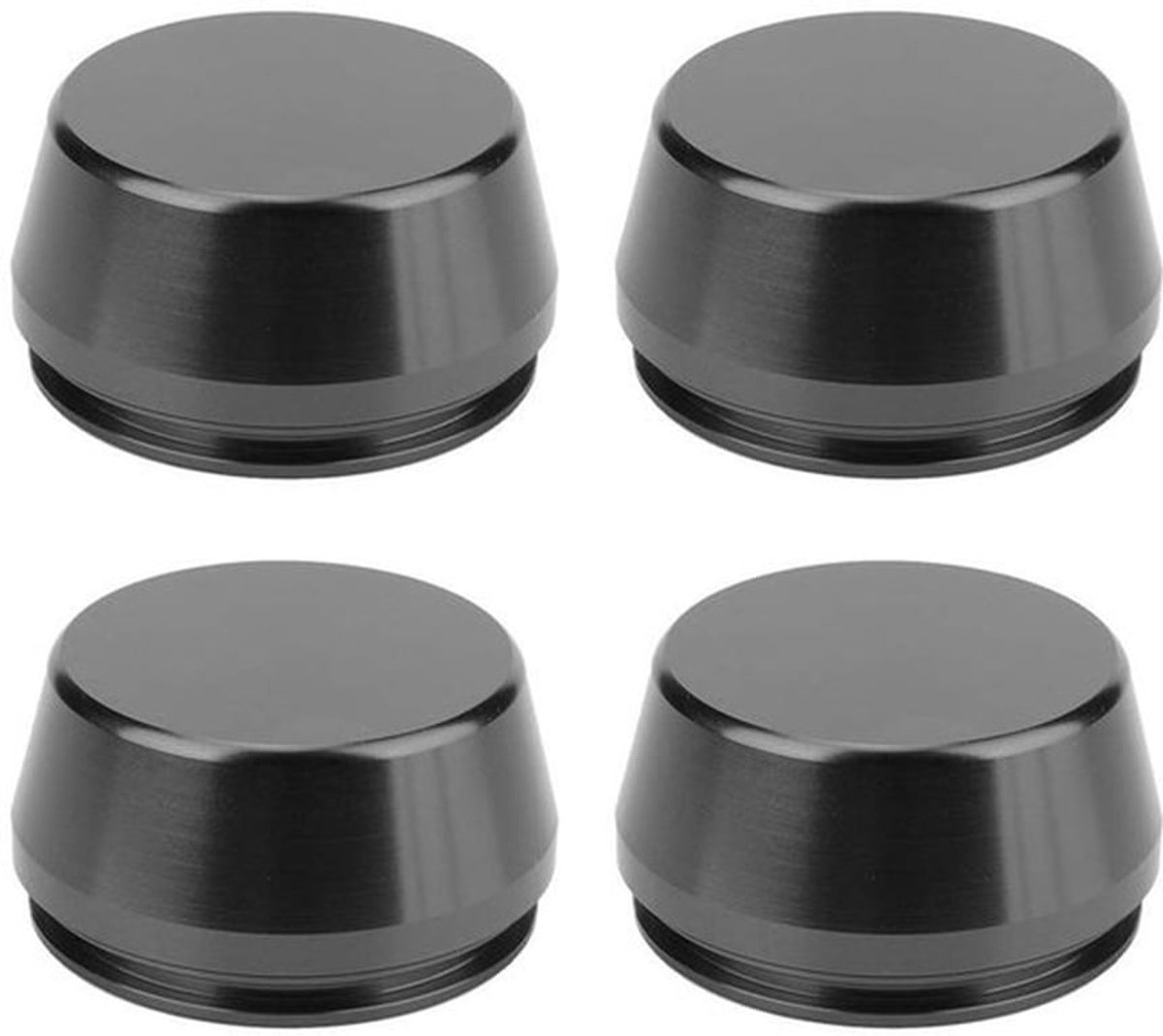 Wieldop Universeel - Aluminium - Buitendiameter 56mm - 4 stuks - Vervanging - Diverse kleuren beschikbaar