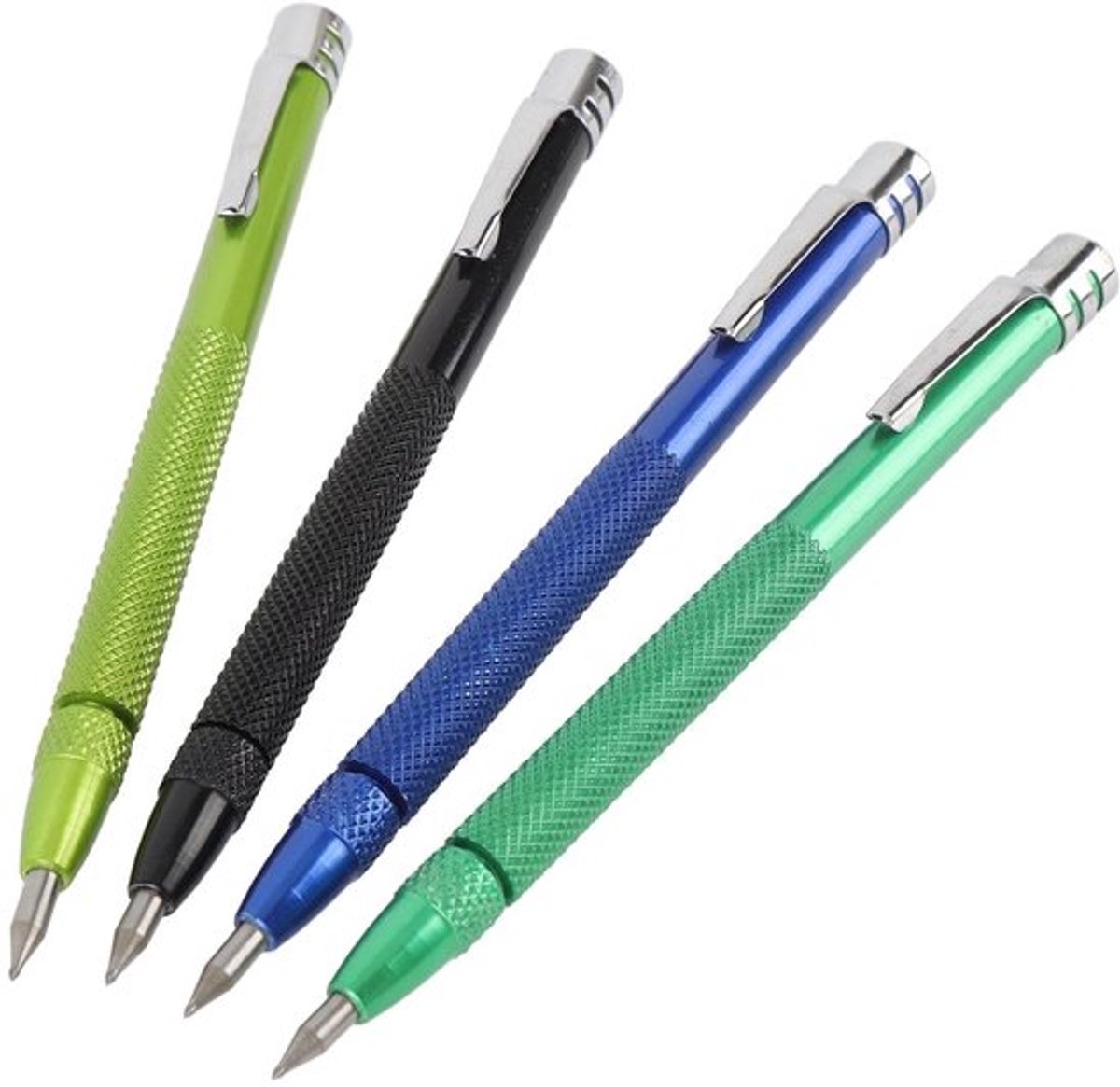 Markeringspen Magnetisch Ontwerp - Markeringspenset - Vervangtips - Gebruiksvriendelijk Handvat - Compact en Draagbaar - Geschikt voor Metaal, Glas, Hout, Keramiek - Markeerstift