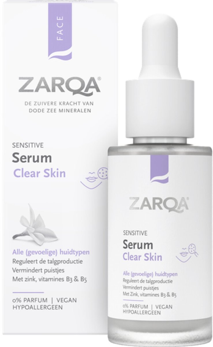Zarqa - Clear Skin Serum - 2 x 30 ml - Voordeelverpakking
