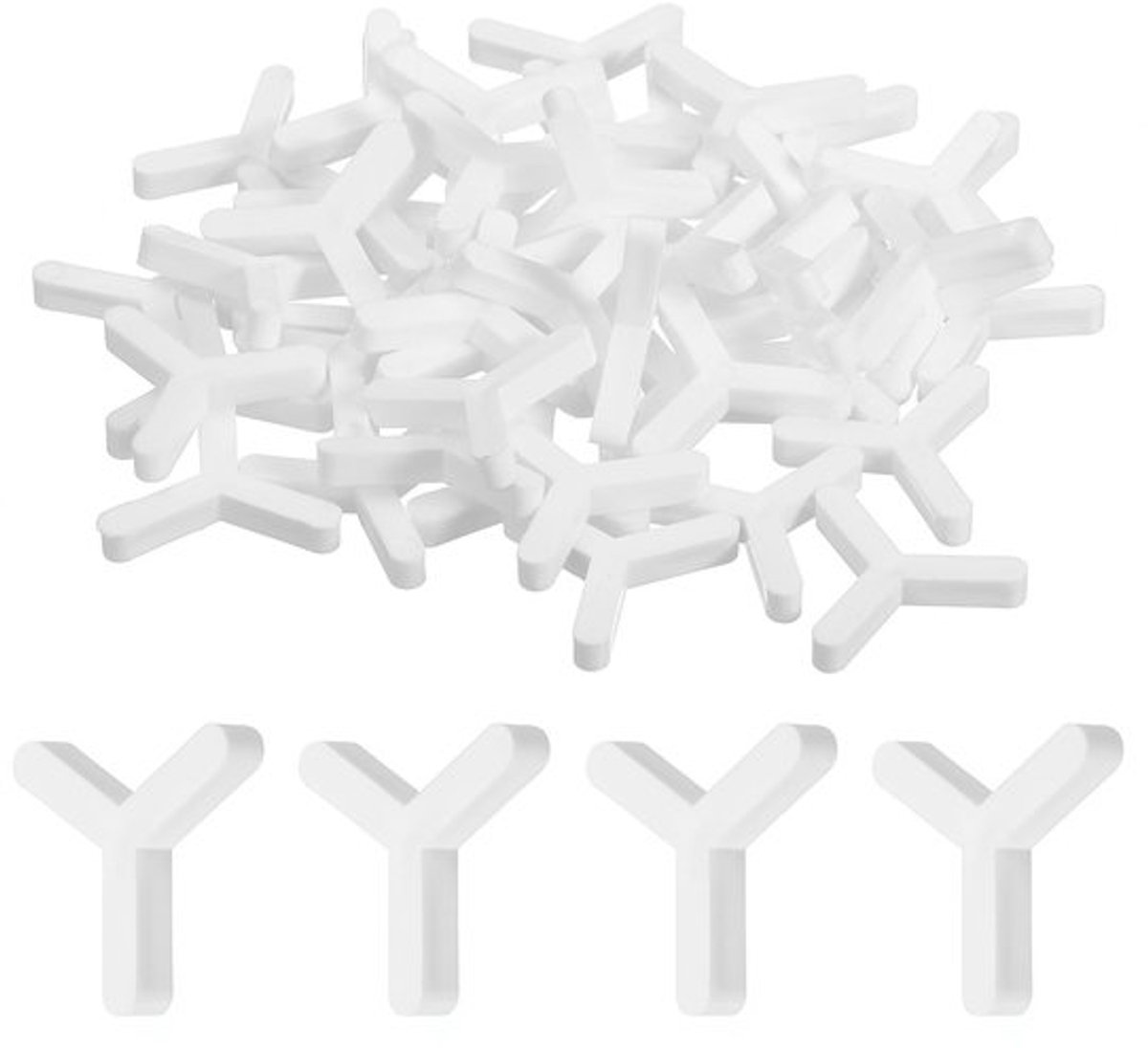 300 Stuks Y-vormige Tegelafstandhouders 3 mm