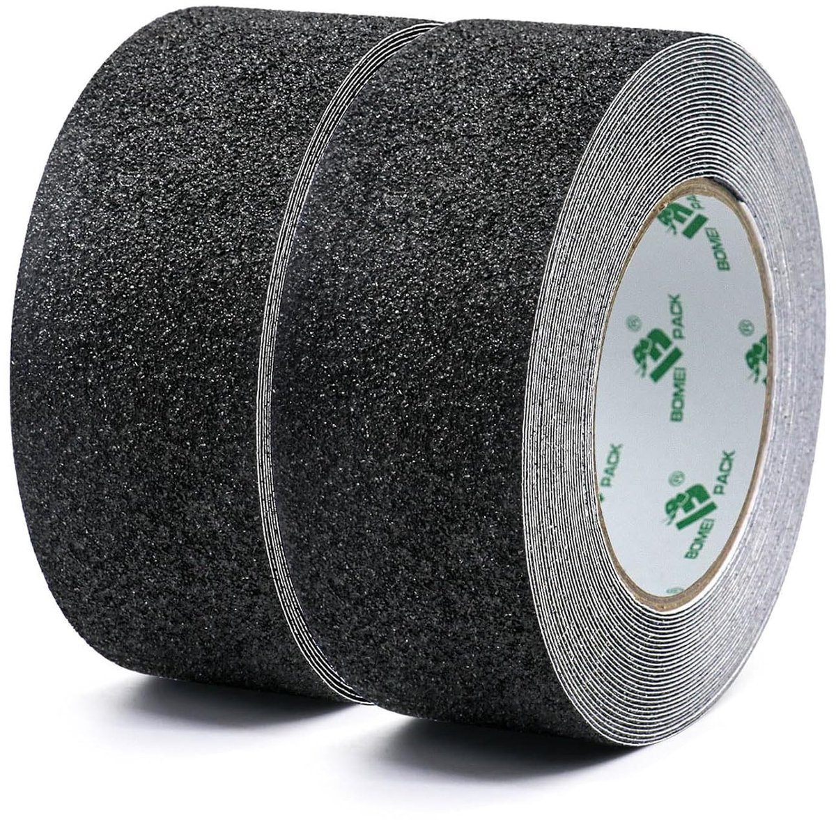2 Rollen Antislip Plakband, Zwart, 5 cm x 10 m - Ideaal voor Vloeren, Meubels en Sportactiviteiten