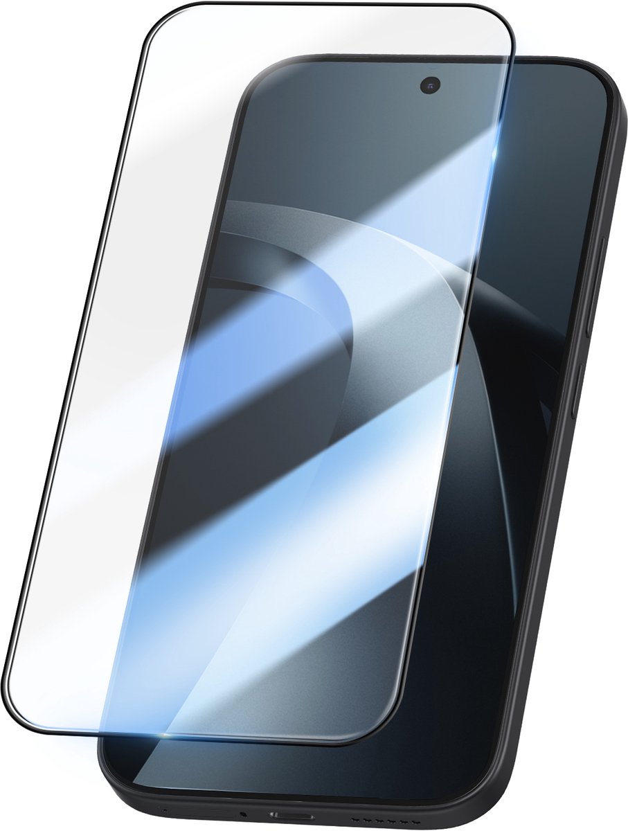 Mayaxess, Screenprotector geschikt voor Xiaomi 17T van Gehard Glas 9H Oleofobisch, Zwart / Transparant