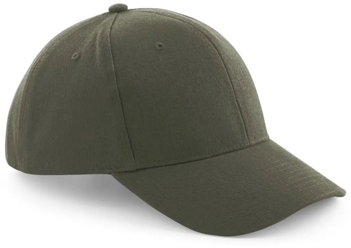 6-panel baseballpet Beechfield Pro-style