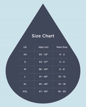 Saalt Cotton Sleep Short Super Periodenondergoed Zwart XXL - Lekvrije Slaapshort voor Dames - Absorbeert tot 7 Maandverbanden - Natuurlijk Katoen - Herbruikbaar - Hoge Taille
