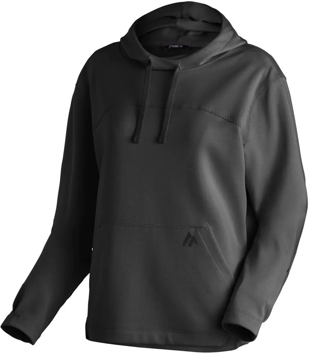 Dames Hoodie Maier Sports Seebuck Zwart