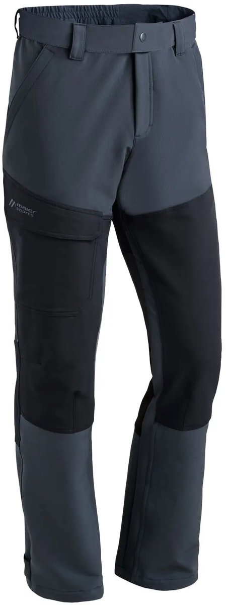 Broek Maier Sports Fleeceflex Zwart