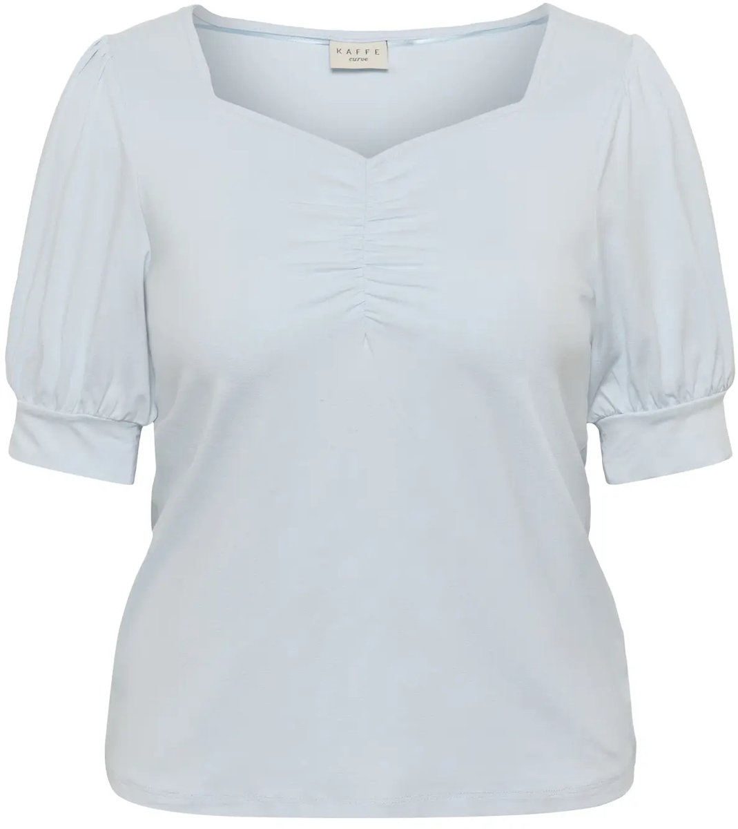Dames-T-shirt KAFFE Curve Sissy