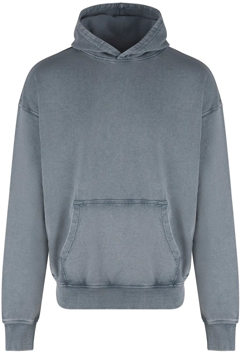 Hoodie Just Hoods Vintage Grijs