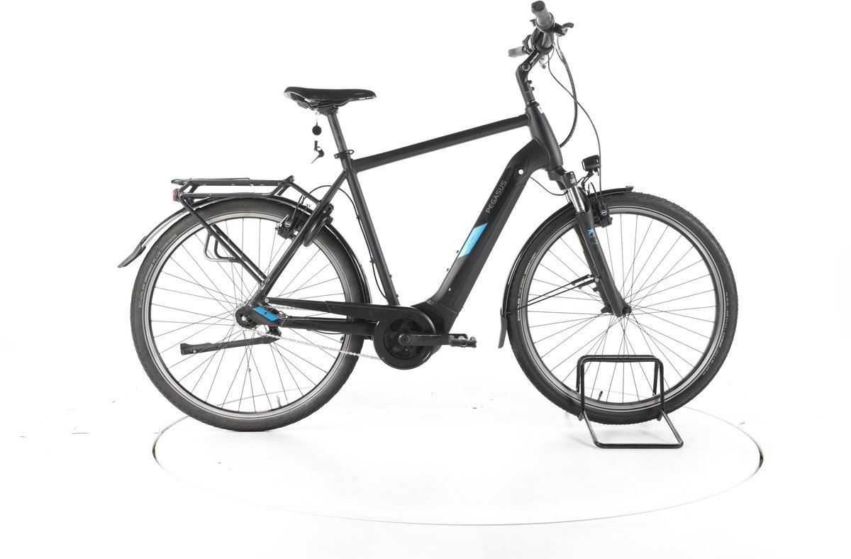 Pegasus Solero EVO 7R Plus Elektrische citybike Bosch Accu 500Wh 28" zwart Pro