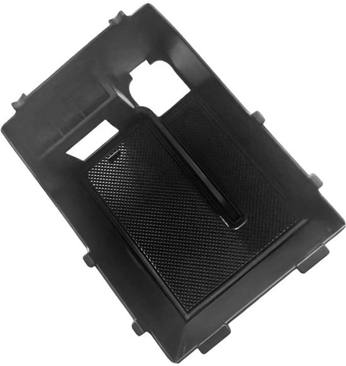 SVGCommerce - Center Console Organizer Tray - Opbergvak voor Auto - Zwart - Console