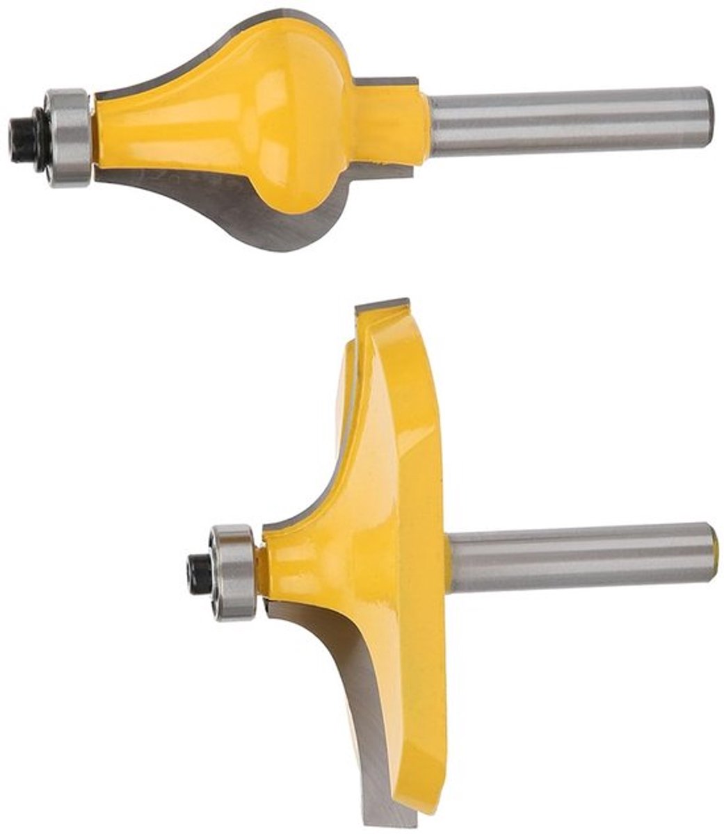Timmermans routerbitset 8mm schacht voor houtbewerking