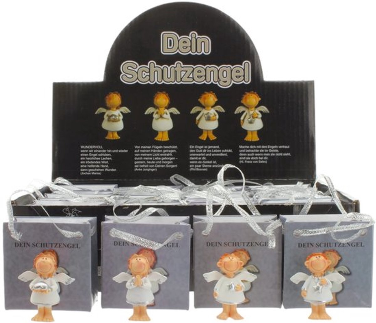 Golden crown - Beschermengel - Geluksbrengers - Handbeschilderde engeltjes