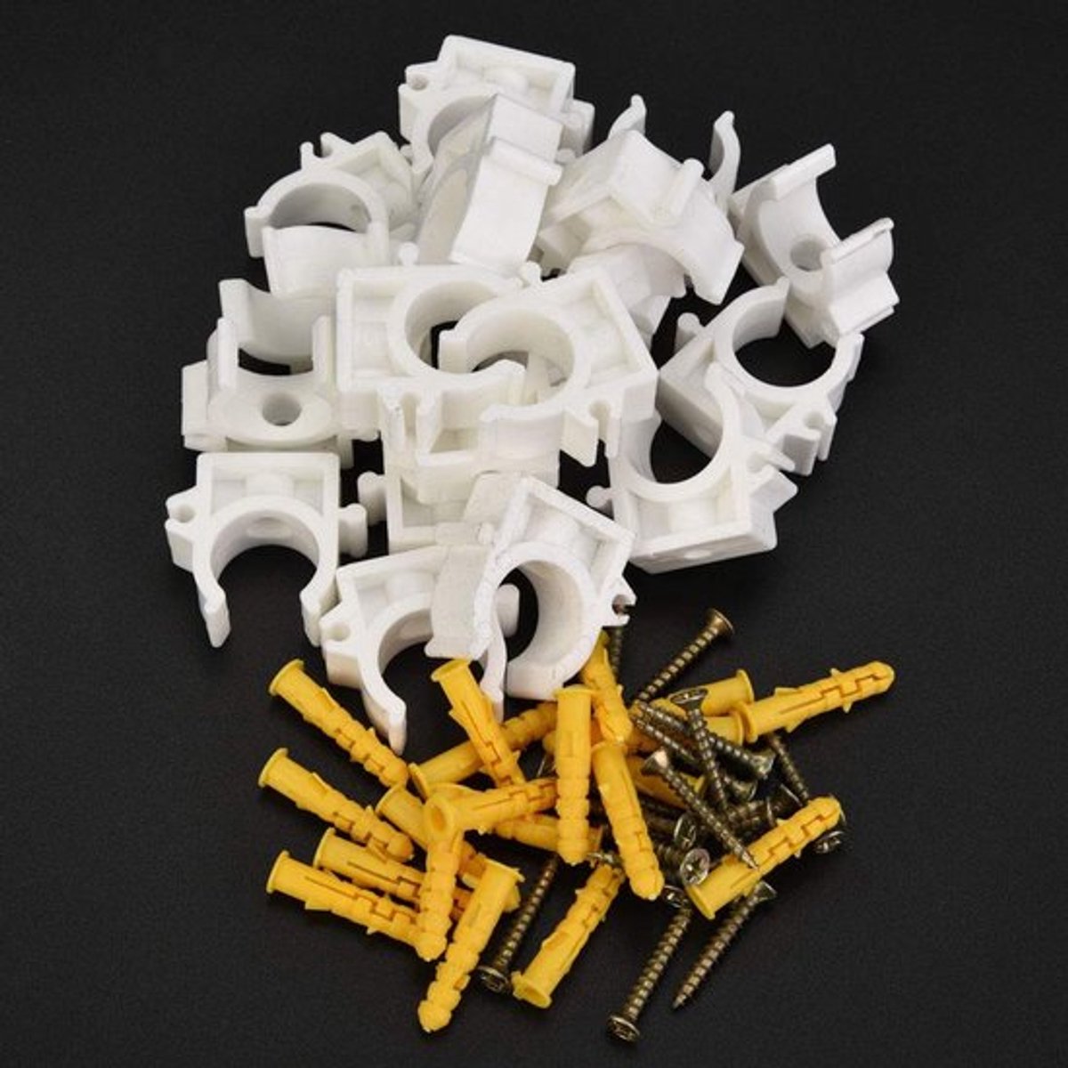 Solidchoice - Dailygoody - Pipe Clamp Set - 20 Stuks - Duurzaam - Sterk - Voor