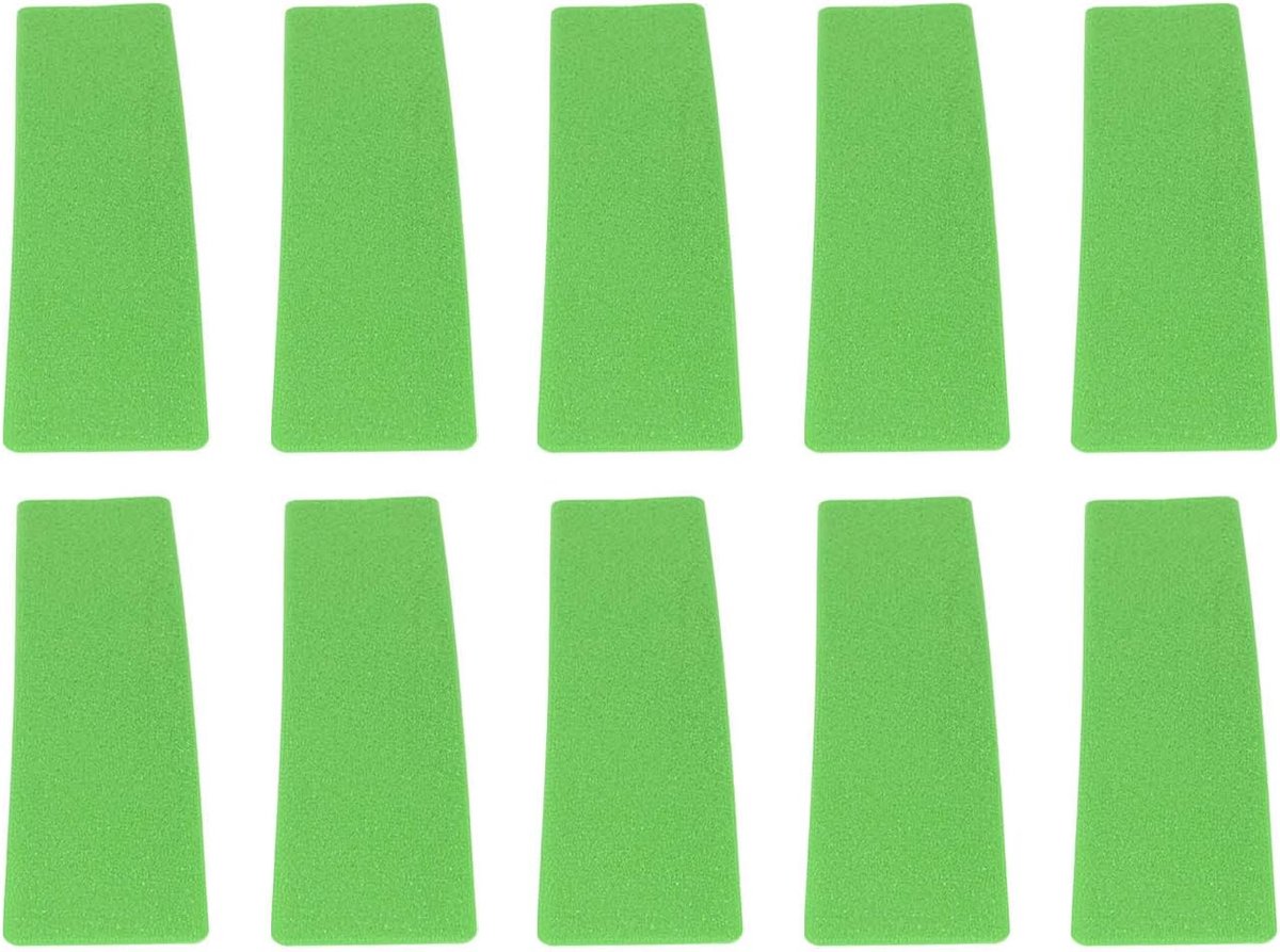 Veldlijn Markers - Sport Markeringen - Sport Training - Duurzaam PVC Materiaal - 10 Stuks - Groen