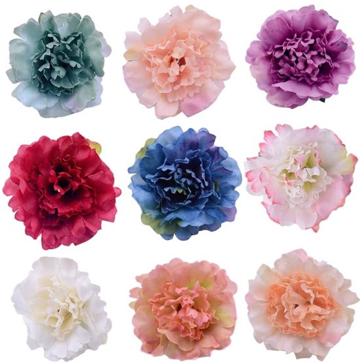Zeynomax - Bloemendecoratie - Kunstbloemen - Duurzaam en kleurrijk - 30 stuks