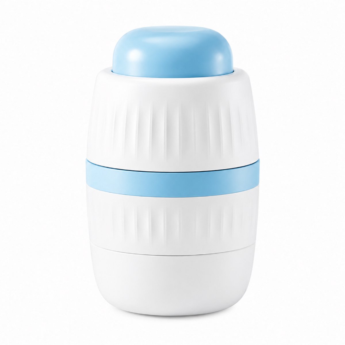 Bobypet - Pillensnijder & Pillenmaler - 4-in-1 Medicijnsnijder 1/2 en 1/4 - Met Verborgen Mesje & Rafelement voor Vitamines en Pillen - Blauw