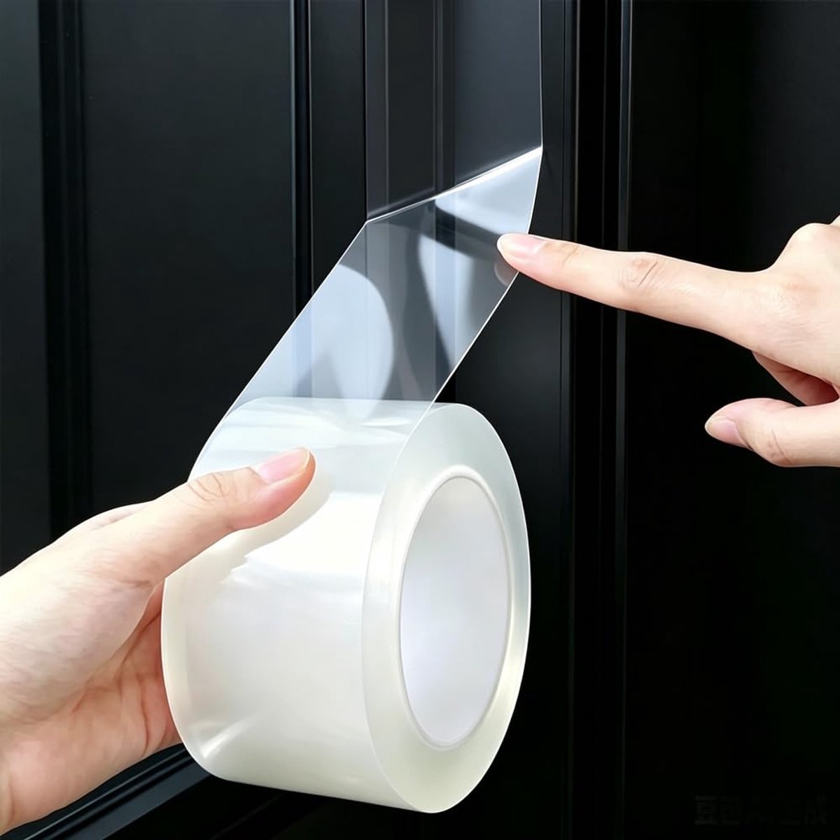 SnelShoppen - 10 m x 50 mm Transparant Plakband - Geen Resten - Voegafdichtingstape - Schimmelbestendige Tochtstrip voor Deuren en Ramen - Waterdicht