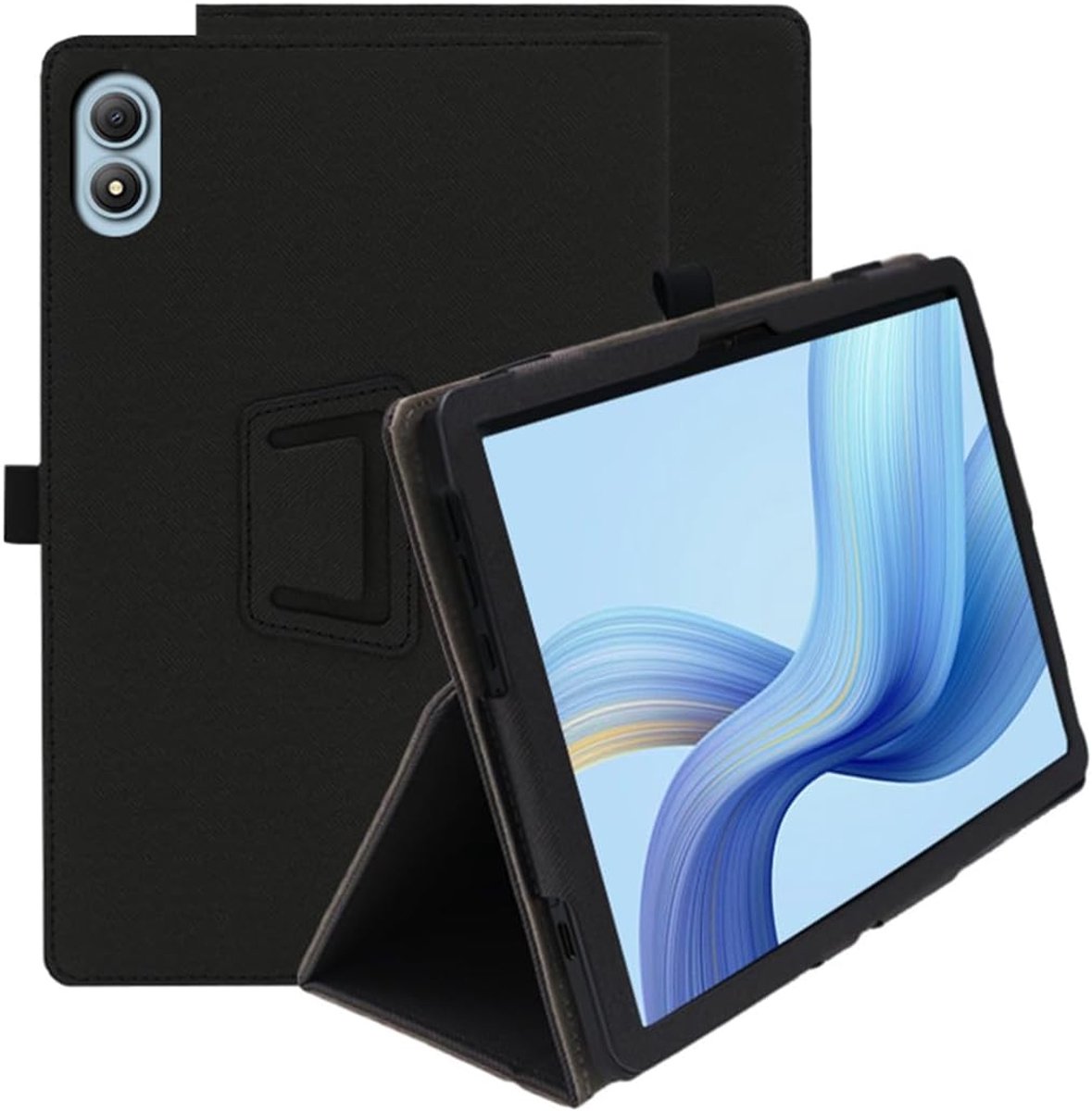 Tablet hoes Oscal Pad 200 12 inch - kunstleer - magnetische cover - optimale bescherming - SnelShoppen