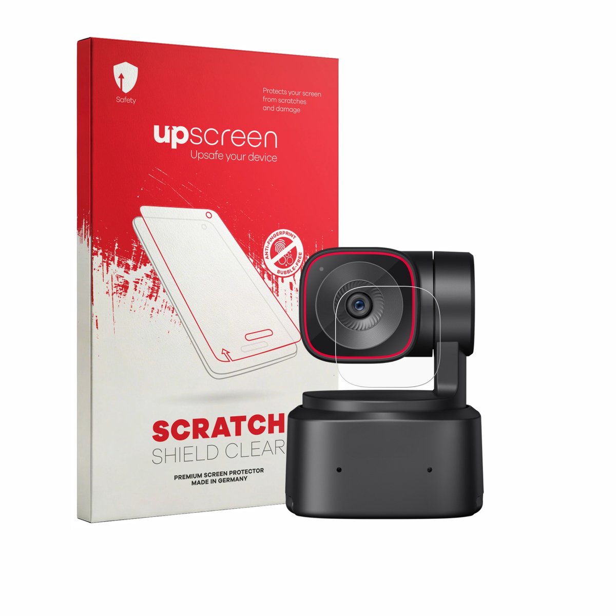 upscreen - Screenprotector voor OBSBOT Tiny 2 Lite - Folie Beschermfolie transparant