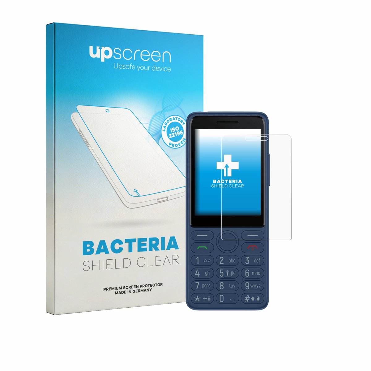 upscreen - Screenprotector voor TCL OneTouch 4042s - Folie Beschermfolie transparant antibacterieel