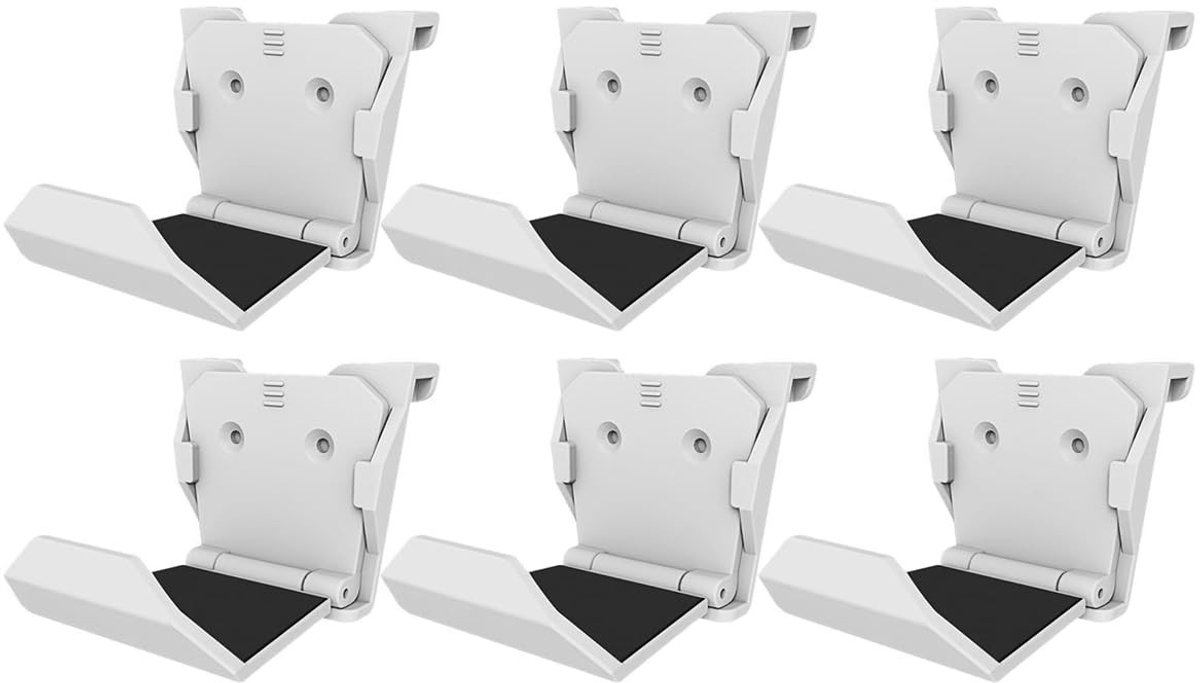 Omgoods - Set van 6 Controller Wandmontage Haken voor Gamecontrollers