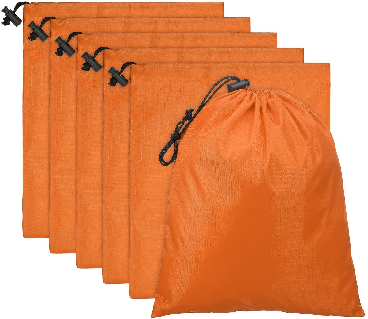 Omgoods - 6 Waterdichte Reistassen met Trekkoord - Ideaal voor Sport en Reizen
