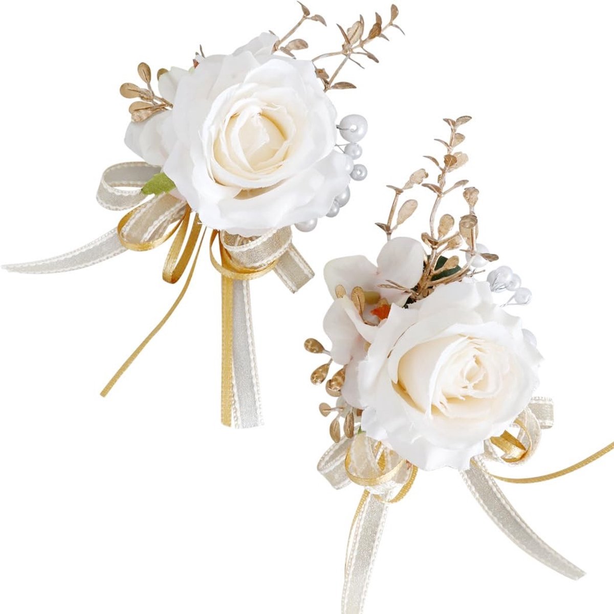 Omgoods - Kunstmatige Corsage Set voor Bruiloften en Evenementen