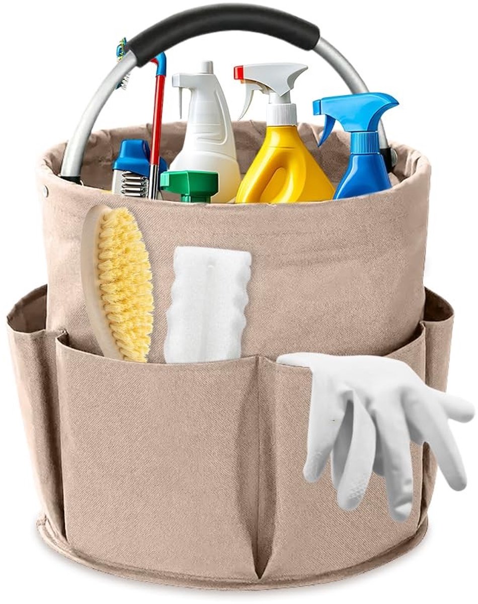 Omgoods - Reinigingsmand met Handvat - Draagbare en Opvouwbare Schoonmaakoplossing