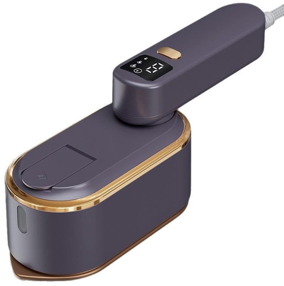 Omgoods - Opvouwbaar Stoomstrijkijzer met LCD-Scherm - 1200W Reisstrijkijzer