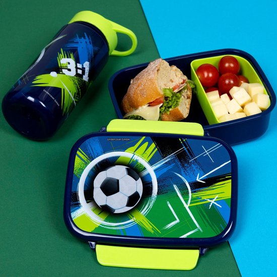 Team Player lunchset; lunchbox en drinkfles — afbeelding 2