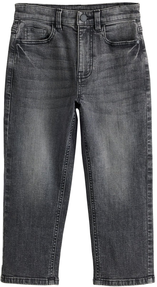 Next - Jongens - Stretchjeans met ruimvallende pasvorm - Grijs