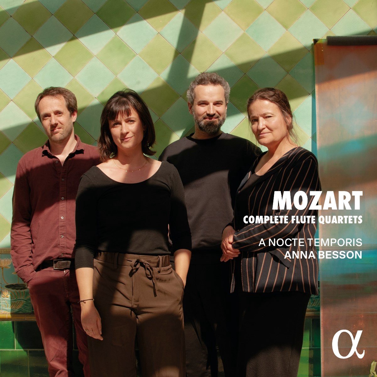 Anna Besson, A Nocte Temporis - Mozart: Complete Flute Quartets (CD)