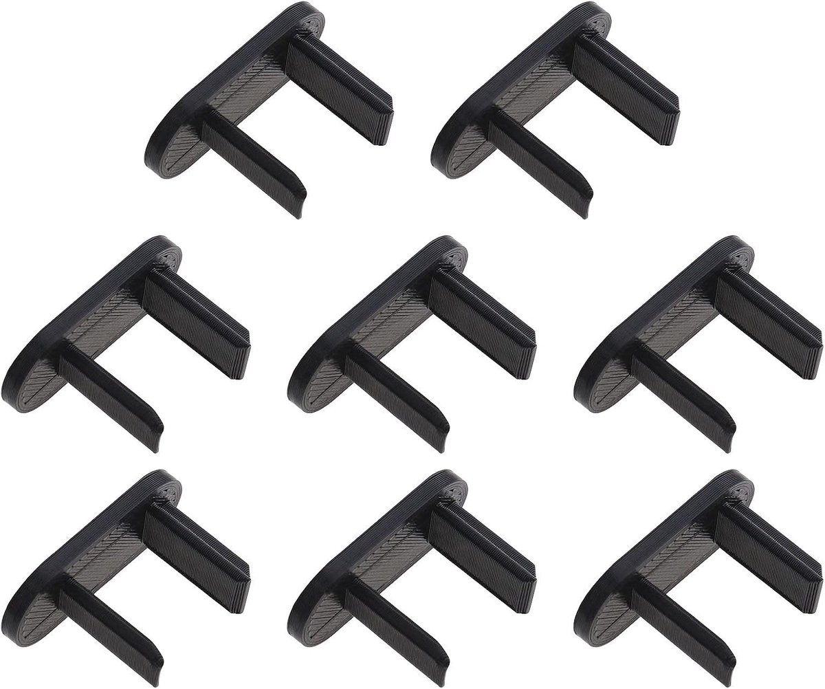 Clips voor achterste bagagerek voor auto, vervanging, compatibel met Ford Fiesta MK8 achterste bagagerekrekje, riem, stropjes, vaste clips