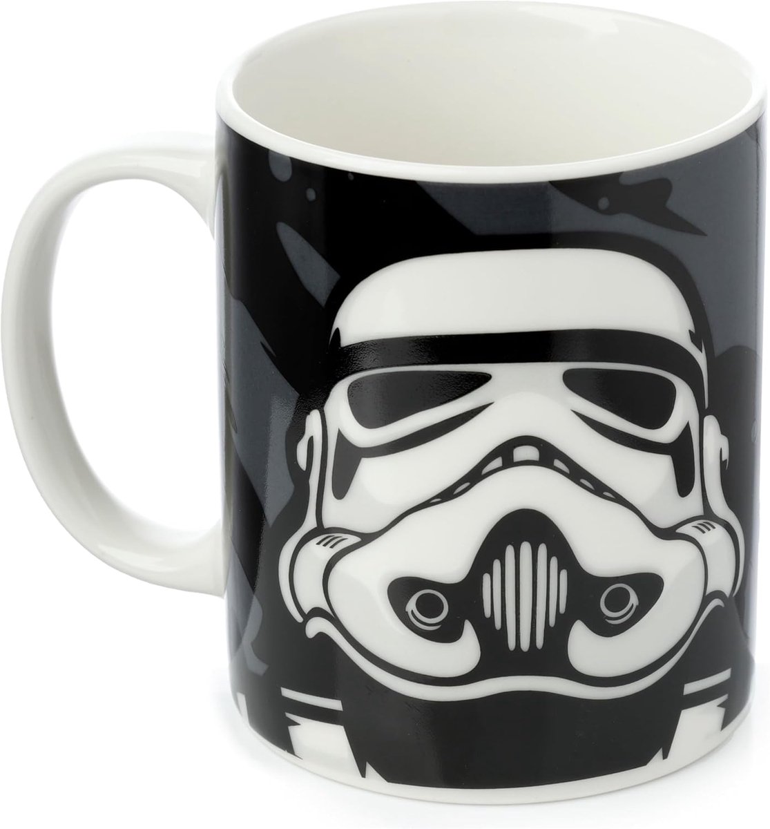 - Tassen & Trendy Becher - Küche & Lebensmittel - The Original Stormtrooper schwarze Tasse aus Porzellan