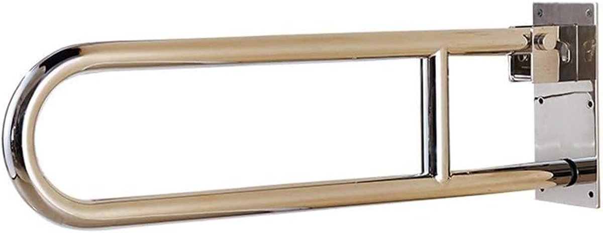 Douchebeugel - Badgreep Handgreep - Valpreventie - Roestwerend Ontwerp - 62 cm - Zilver