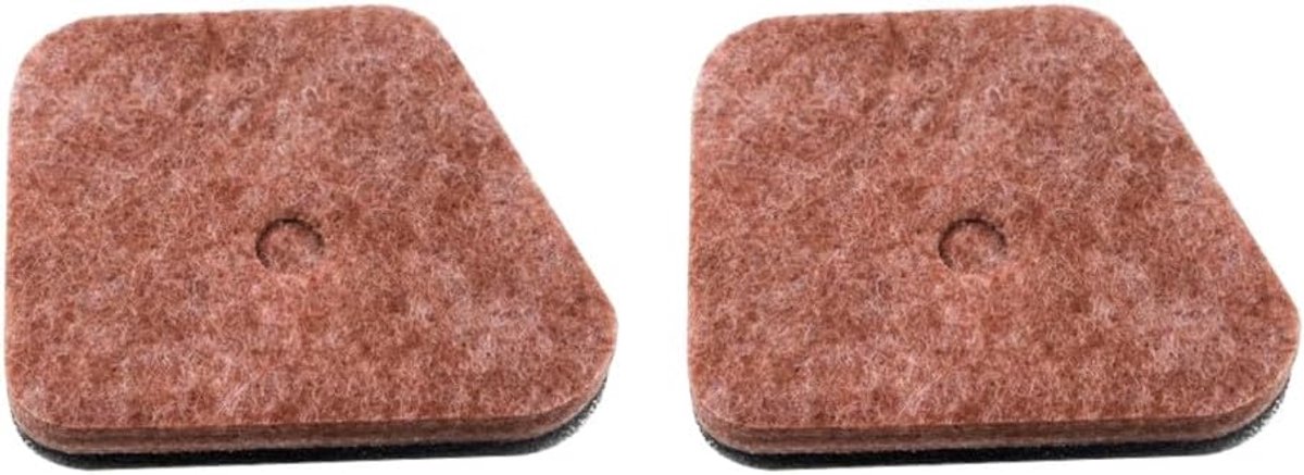 2x Trade-Shop luchtfilter schuimfilter voor Stihl HT 130, HT 131, km 90, 90 R, 100, 100 R, 110, 110 R, 130, 130 R, SP 90, SP 90 T