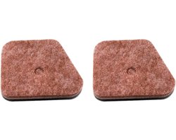 2x Trade-Shop luchtfilter schuimfilter voor Stihl HT 130, HT 131, km 90, 90 R, 100, 100 R, 110, 110 R, 130, 130 R, SP 90, SP 90 T