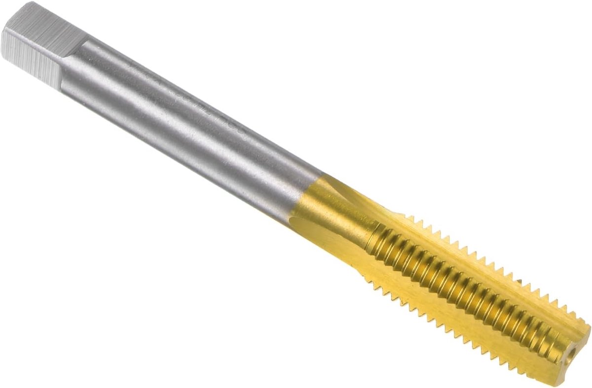Metrische machine-tap M10 x 1,25 H2 titanium gecoat (Ti-coated)