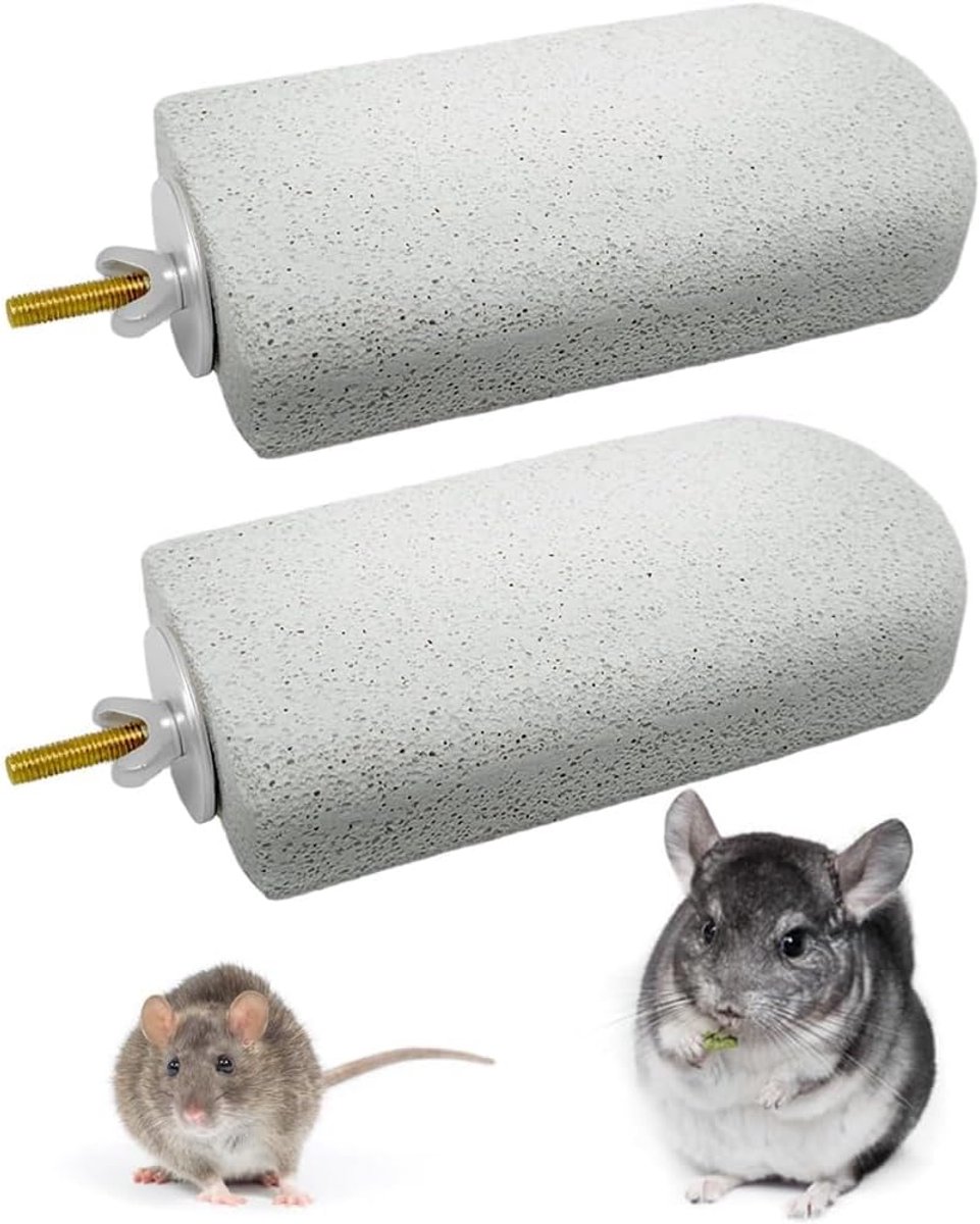 2 stuks Chinchilla Lava Ledge ratten platform klimplatform, kleine