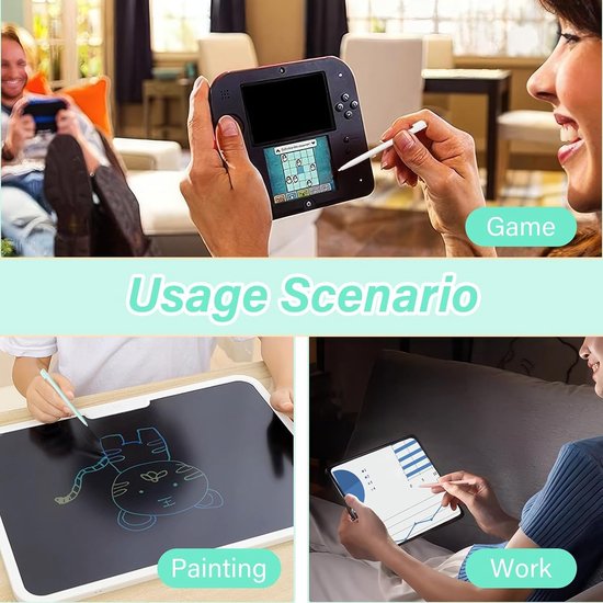 touchscreenpennen, stylus voor 3DS NDS Lite DSL NDSL NDSL, kunststof punt voor precisie en duurzaamheid (8) — afbeelding 4