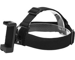 Strap Mount, Head Mounted Mobile Phone Holder, First Person View Video Outdoor Live Bracket met Telefoonclip