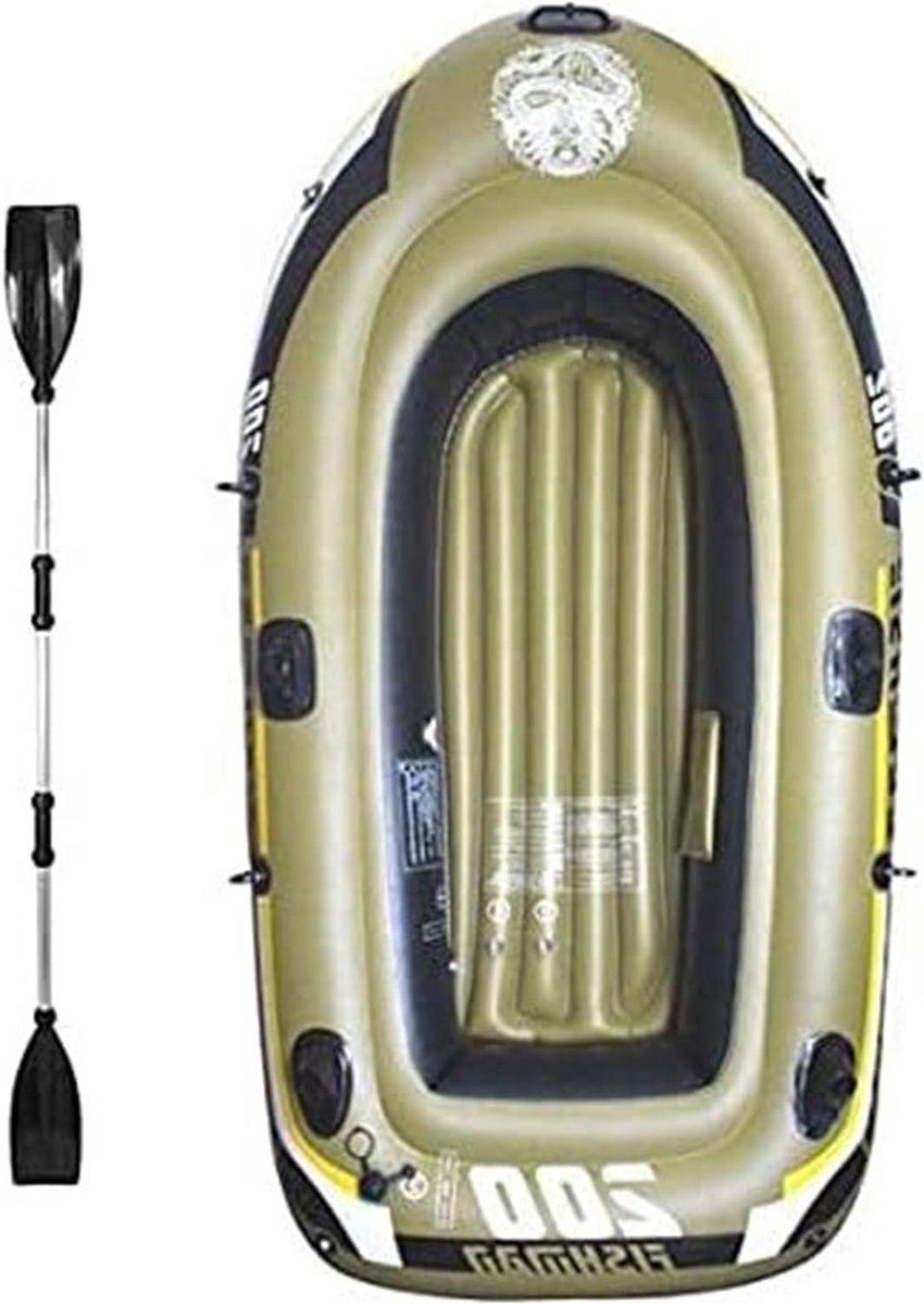 Opblaasbare Kajak - Rubberboot Visserboot - Watersport Vissen - Outdoor Sport - 1.0 Unit - Niet gespecificeerd