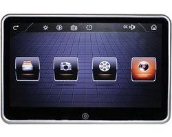 Hoofdsteun Monitor - Achterbank Display - Films Kijken - Touchscreen HD - 10.1 inch - Zwart
