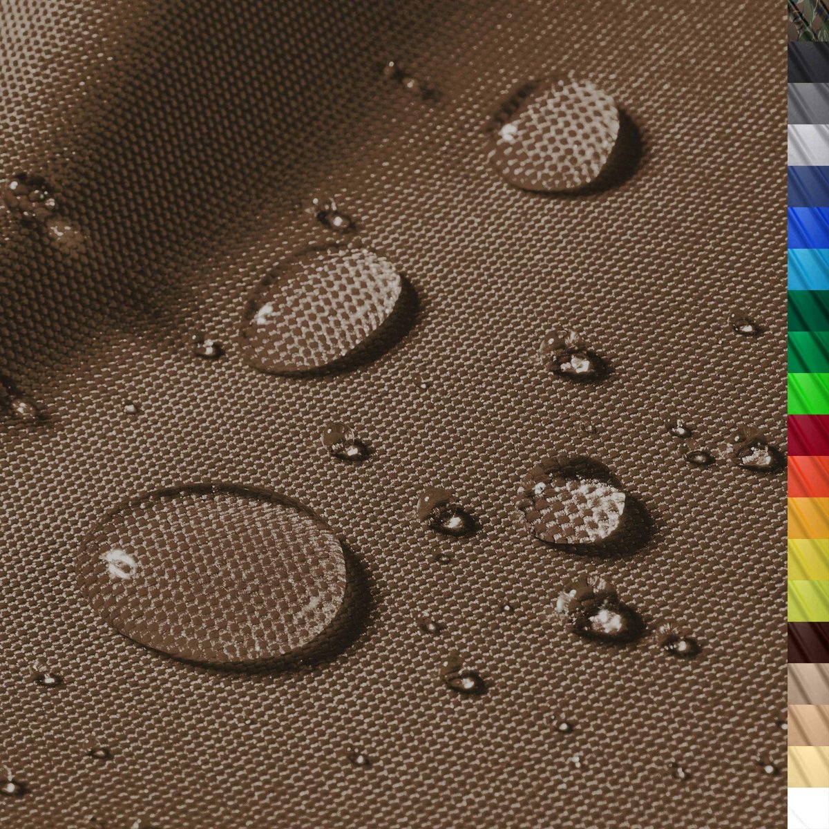 Omgoods - Waterproof Polyester Stof 100x160 cm met 8.5 mm Waterkolom Bruin