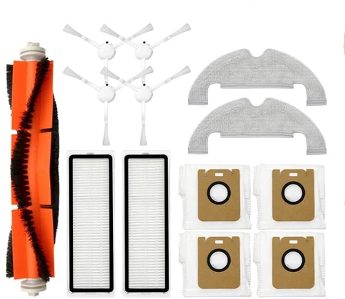 Omgoods - 13 Delige Accessoires Set voor Dreame Bot D10 Plus/RLS3D/Z10 Pro/L10 Plus
