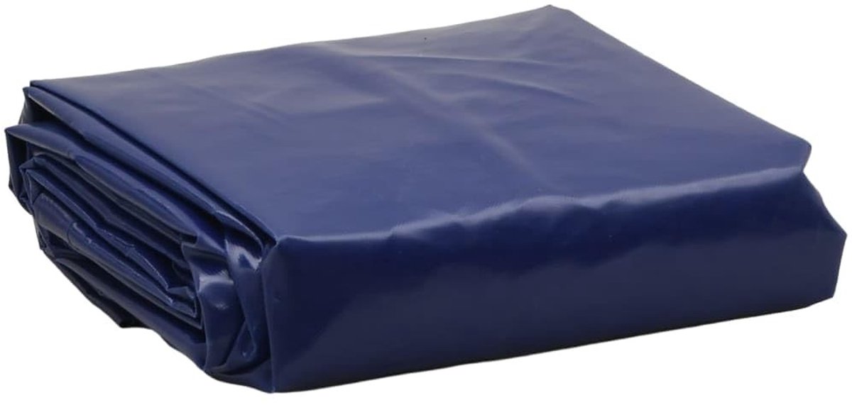 Omgoods - Tarpaulin 650 g/m² 1 x 2.5 m Blauw Waterdicht